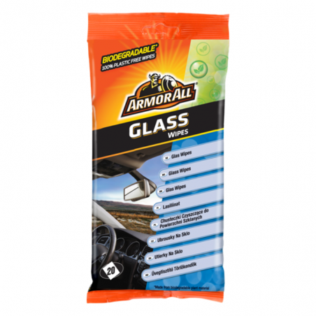 Armor All Flow-Pack Wipes Glass 20pcs