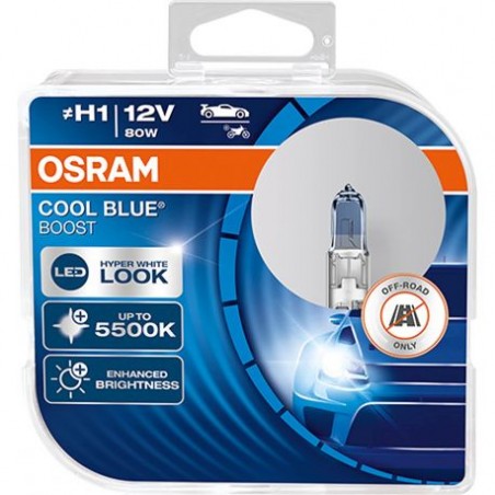 Osram H1 12V 80W Cool Blue Boost 5000K