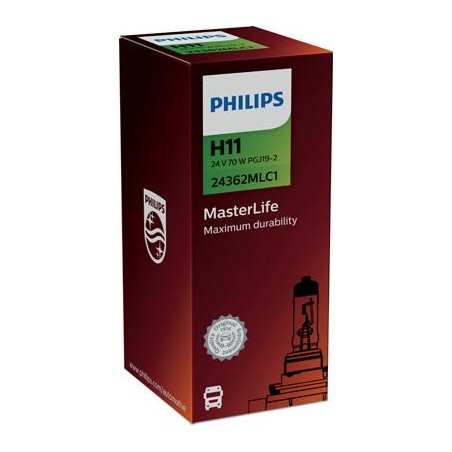 Λάμπα Philips H11 24V 70W Master Life 24362MLC1