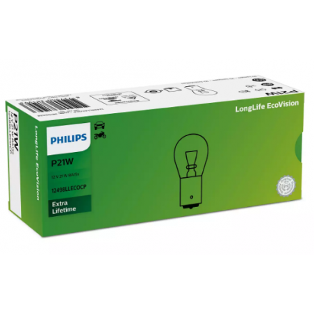 Philips P21W Longlife Ecovision 12V 21W 12498LLECOCP