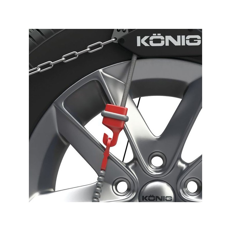 Αλυσίδες Χιονιού Konig CG-9 Μέγεθος 080 για Επιβατικό Αυτοκίνητο 2τμχ CG-9-080