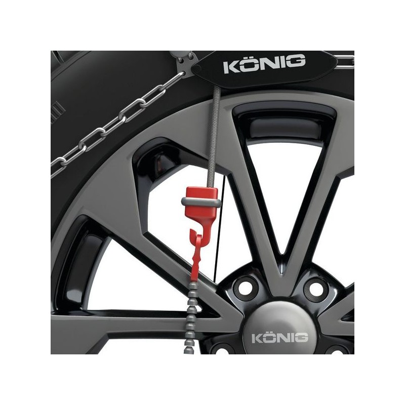 Αλυσίδες Χιονιού Konig XG-12 Pro 252 για Επιβατικό Αυτοκίνητο 2τμχ XG-12PRO-252