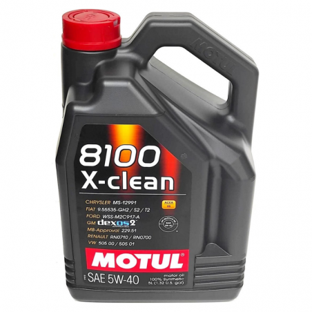 Motul 8100 X-Clean 5W40 C3 5lt