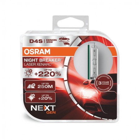 Osram D4S 35W Xenarc Night Breaker Laser +220%