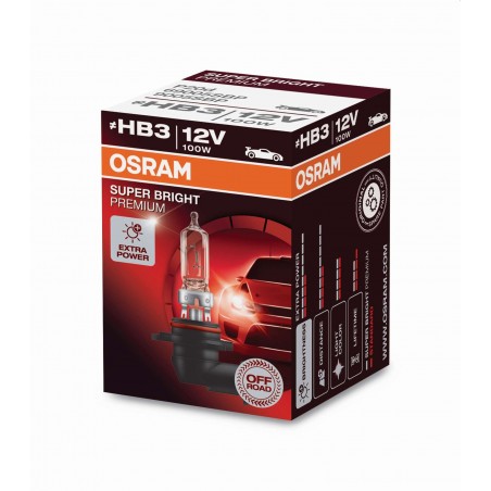 Λάμπα Osram HB3 12V 100W Super Bright Premium 69005SBP