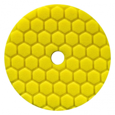 Chemical Guys Yellow Hex- Logic Quantum Heavy Cutting Pad 6.5' BUFX_111_HEX6