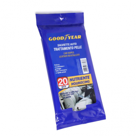 Goodyear Leather Care Car Wipes 77703
