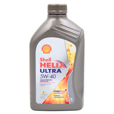 Engine Oil Shell Helix Ultra Pure Plus Technology 5W40 1lt