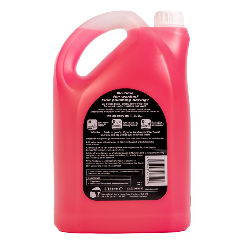 CarPlan Demon Shine "Pour On Shine" 5lt