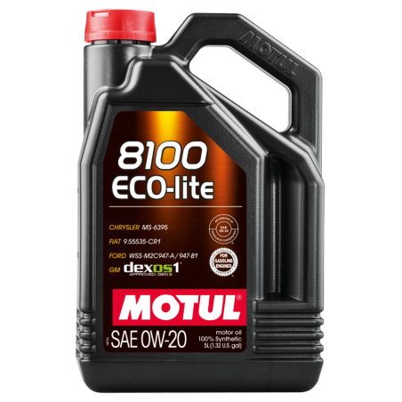 Motor Oil Motul 8100 Eco - Lite ow20 5lt