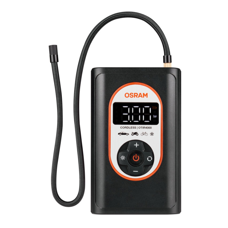Ψηφιακό Κομπρεσέρ Αέρα Ελαστικών Osram TYREinflate 4000 12V 120psi/8.3 bar - OTIR4000