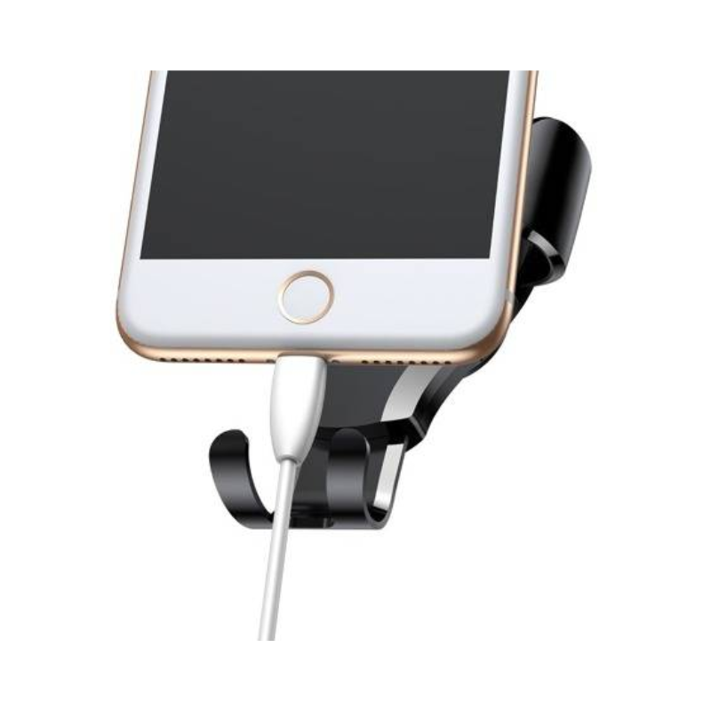 Baseus Car Mount Holder Osculum Type Gravity - Silver- SUYL-XP0S