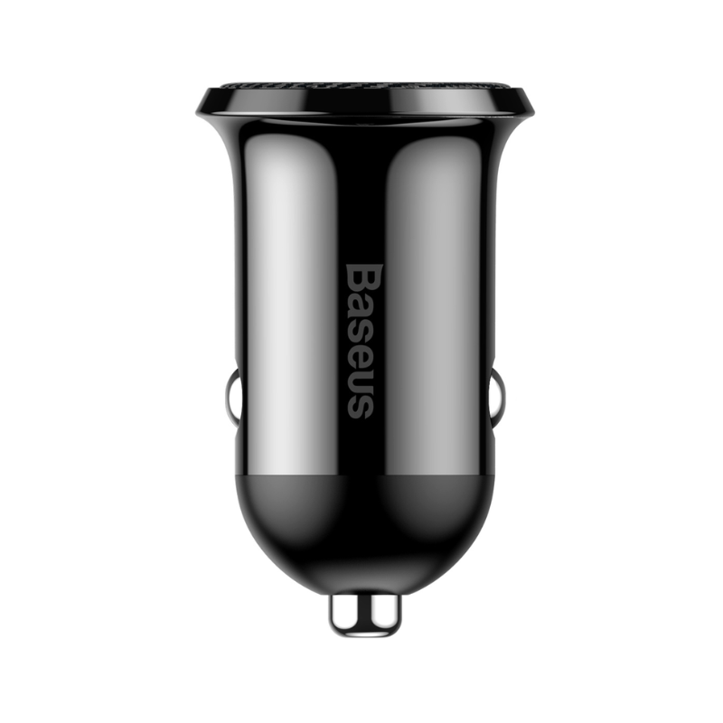 Baseus Φορτιστής Αυτοκινήτου Grain Pro με 2 Θύρες USB 4.8A - CCALLP-01