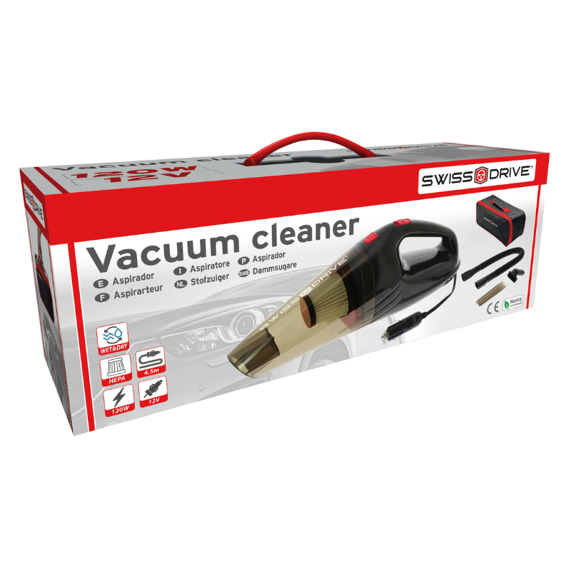 SwissDrive Vacuum Cleaner 120W 12V - 210111B