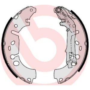Brake Shoe Set BREMBO S23531