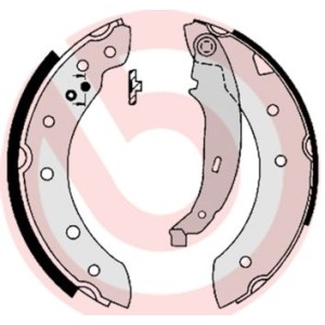 Σετ σιαγόνων φρένων BREMBO S61520