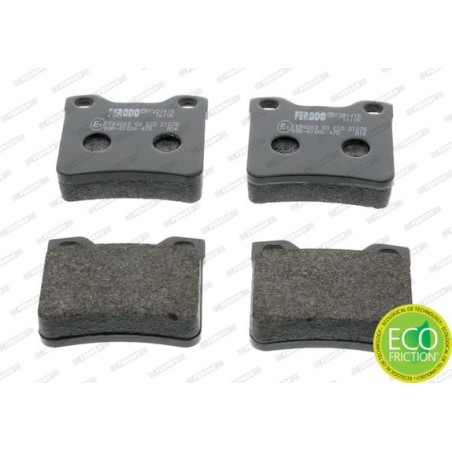 Brake Pad Set, disc brake FERODO FDB1415