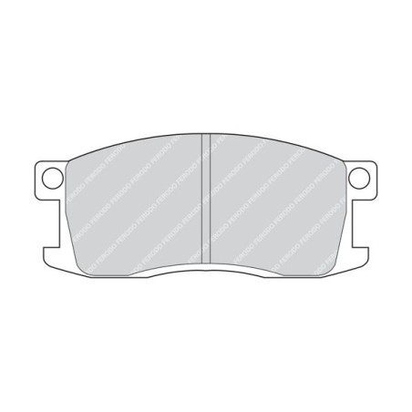 Brake Pad Set, disc brake FERODO FDB198