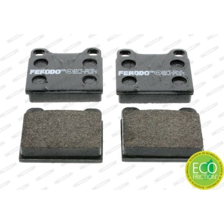 Brake Pad Set, disc brake FERODO FDB2M