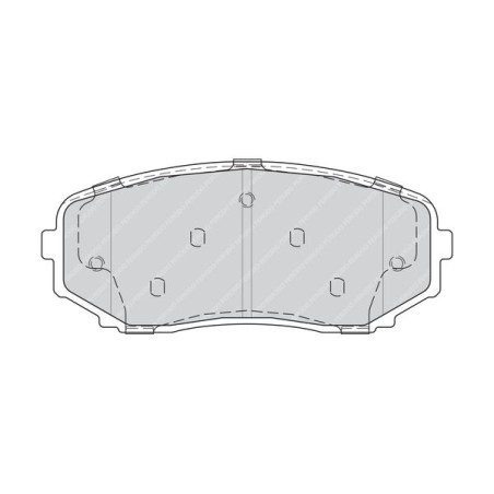 Brake Pad Set, disc brake FERODO FDB4365