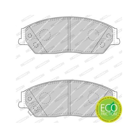 Brake Pad Set, disc brake FERODO FDB4443