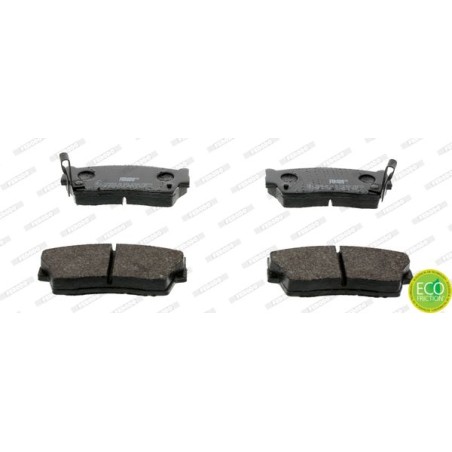 Brake Pad Set, disc brake FERODO FDB712