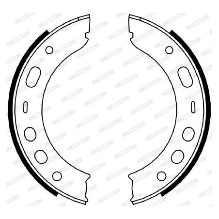 Σετ σιαγόνων φρένων, χειρόφρενο FERODO FSB4056