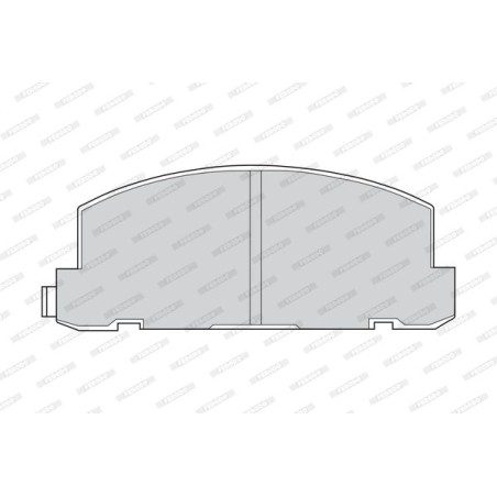 Brake Pad Set, disc brake FERODO FVR505