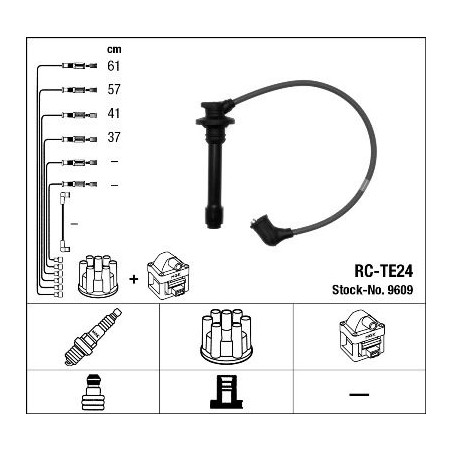 Ignition Cable Kit NGK 9609