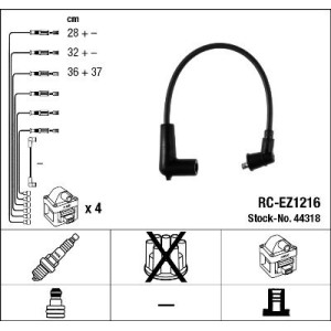 Ignition Cable Kit NGK 44318