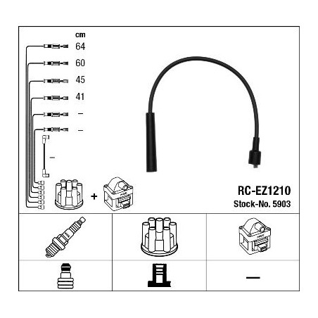 Ignition Cable Kit NGK 5903