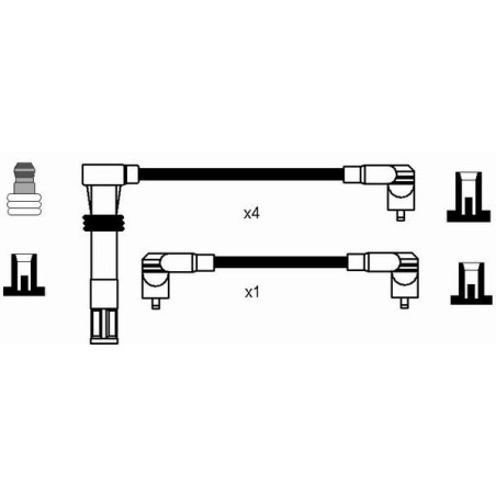 Ignition Cable Kit NGK 0963