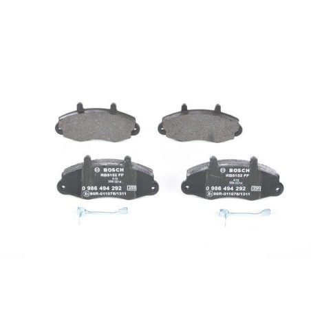 Brake Pad Set, disc brake BOSCH 0986494292