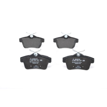 Brake Pad Set, disc brake BOSCH 0986494437