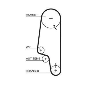 Timing Belt GATES 5426