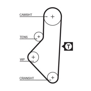 Timing Belt GATES 5050XS