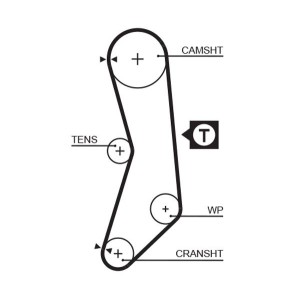 Timing Belt GATES 5544XS