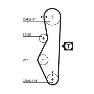 Timing Belt GATES 5521