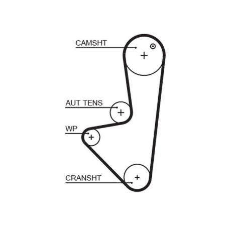 Timing Belt GATES 5574XS