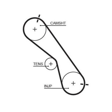 Timing Belt GATES 5560XS