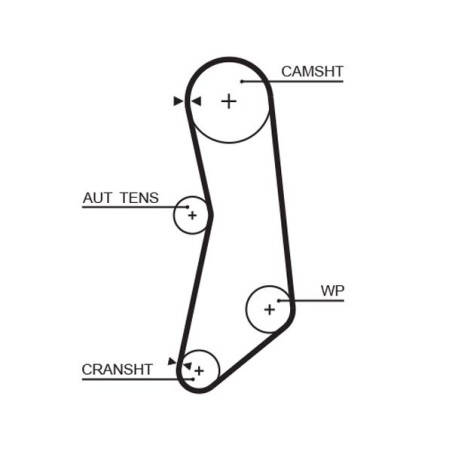 Timing Belt GATES 5626XS