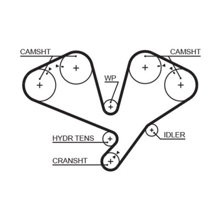 Timing Belt GATES 5659XS