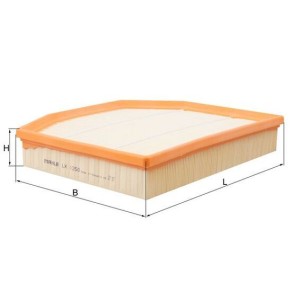 Φίλτρο αέρα KNECHT LX1250