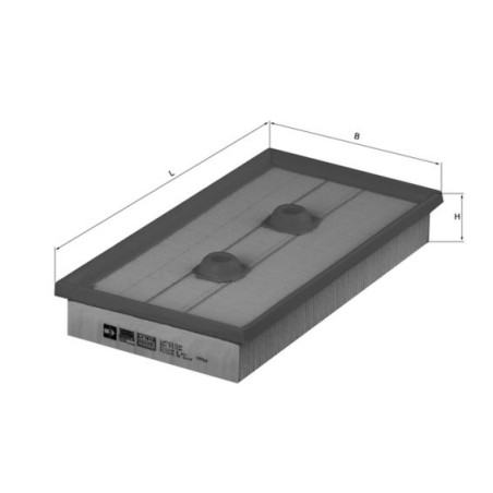 Air Filter KNECHT LX1643