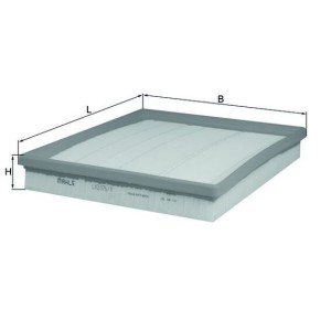Air Filter KNECHT LX2076/1