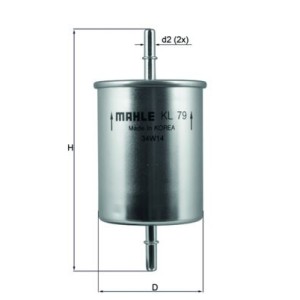 Fuel Filter KNECHT KL79