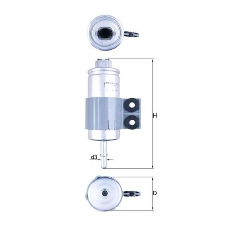 Fuel Filter KNECHT KL510