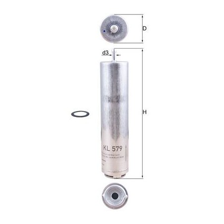 Φίλτρο καυσίμου KNECHT KL579D