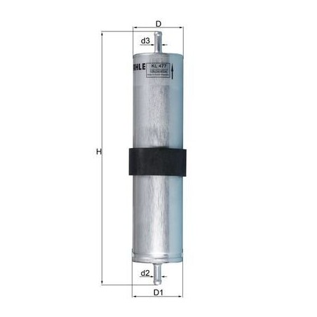 Fuel Filter KNECHT KL477