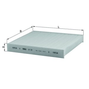 Filter, cabin air KNECHT LA119